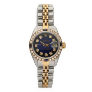 Datejust 36 Diamond Blue Dial Ladies-Time Of Replica