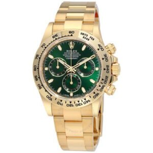 rolex cosmograph daytona green dial 18k yellow gold oyster men s watch 116508grso 0f90aa55 54f9 49d3 a7d2 9719811cc221 Welcome to our site. We sell Super Clone Rolex 1:1 replica watches right to your doorstep. We have excellent collection of Swiss Made Movement, solid 904L stainless steel, and a scratch-proof sapphire crystal. We assure you'll love our watches.