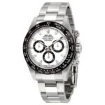 Cosmograph Daytona Swiss Made White Dial Stainless Steel-Watches-Time Of Replica