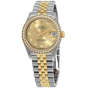 Datejust 31 Champagne Diamond Dial Ladies Steel-Time Of Replica