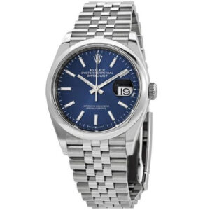 Datejust 36 Blue Dial 126200BLSJ-Watches-Time Of Replica