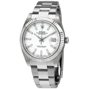 rolex datejust 41 white dial oyster automatic mens watch 126334wso Welcome to our site. We sell Super Clone Rolex 1:1 replica watches right to your doorstep. We have excellent collection of Swiss Made Movement, solid 904L stainless steel, and a scratch-proof sapphire crystal. We assure you'll love our watches.