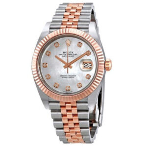 Datejust 36 Automatic Diamond Steel and 18ct Everose Gold Jubilee-Time Of Replica