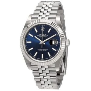 Datejust 41 Blue Dial Automatic Swiss Made-Watches-Time Of Replica