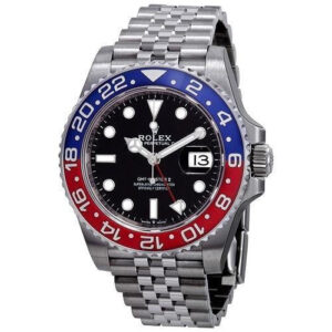 GMT MASTER II - PEPSI Stainless Steel Jubilee-Watches-Time Of Replica