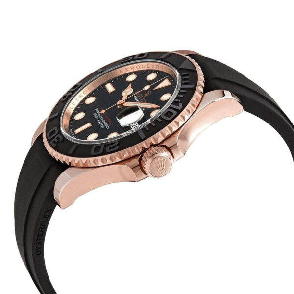 Yacht-Master 18kt Everose Gold Black Dial 40-Watches-Time Of Replica