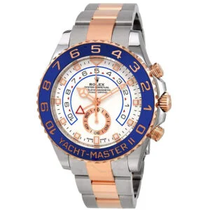 Yacht-Master II White Dial Stainless Steel-Watches-Time Of Replica