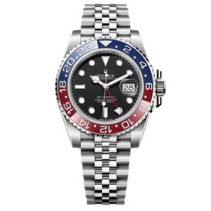 ROLEX GMT-MASTER II 126710BLRO PEPSI BLACK DIAL JUBILEE 2023 - super clone 1:1 clean factory