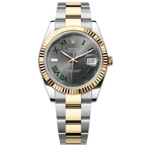 Rolex Datejust 41 Oyster Perpetual Oystersteel and yellow gold Slat Dial Oyster bracelet Reference 126333