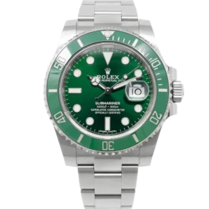 Rolex Submariner Date "Hulk" 40 Oyster Perpetual Oystersteel green dial Oyster band Reference 116610LV