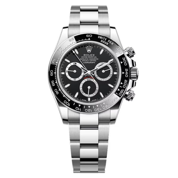 New 2024 Rolex Daytona Steel Ceramic Newest Style Black Dial 126500LN