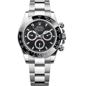 Rolex Cosmograph Daytona 40 Oyster Perpetual Oystersteel black dial Oyster band Reference 126500LN