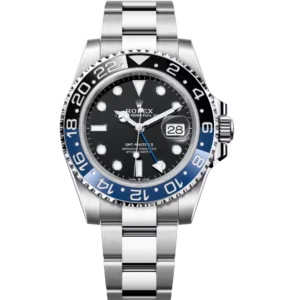 Rolex GMT-Master II "Batman" Oystersteel black dial Oyster band Reference 126710BLNR