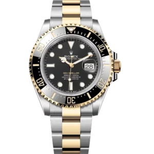 Rolex Sea-Dweller 43 Oyster Perpetual Oystersteel and yellow gold Cerachrom bezel insert in black ceramic Oyster band Reference 126603