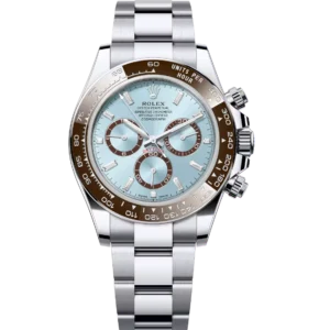 Rolex Cosmograph Daytona 40 Oyster Perpetual platinum ice-blue, diamond-set dial Oyster band Reference 126506