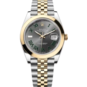 Rolex Datejust 41 Oyster Perpetual Oystersteel and yellow gold slate dial Jubilee band Reference 126303