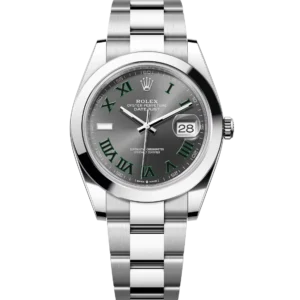 Rolex Datejust 36 Oyster Perpetual Oystersteel slate dial Oyster band Reference 126200