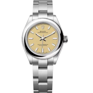 Rolex Oyster Perpetual 28 beige dial Oyster band Reference 276200