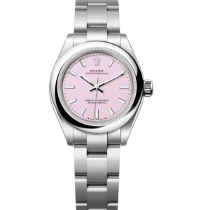 Rolex Oyster Perpetual 28 candy pink dial Oyster band Reference 276200