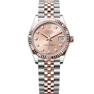 Datejust 31 Oyster, 31mm, Oystersteel and Everose gold Reference 278271