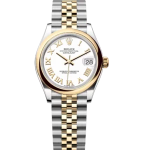 Rolex Datejust 31 Oyster Perpetual Oystersteel and yellow gold white dial Jubilee band Reference 278243