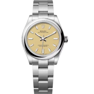 Rolex Oyster Perpetual 31 beige dial Oyster band Reference 277200
