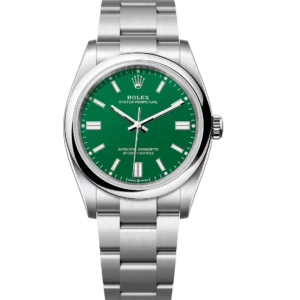 Rolex Oyster Perpetual 36 green dial Oyster band Reference 126000